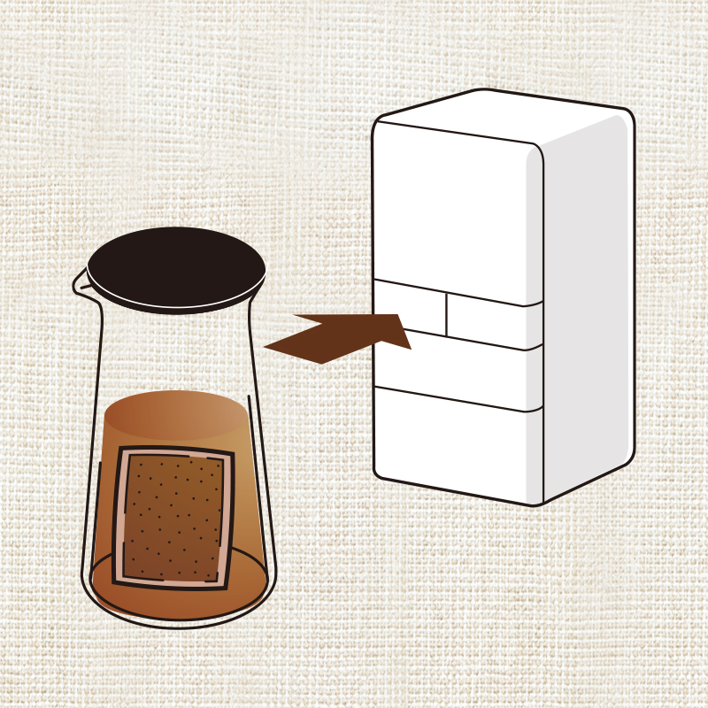 コールドブリューコスタリカ淹れ方2