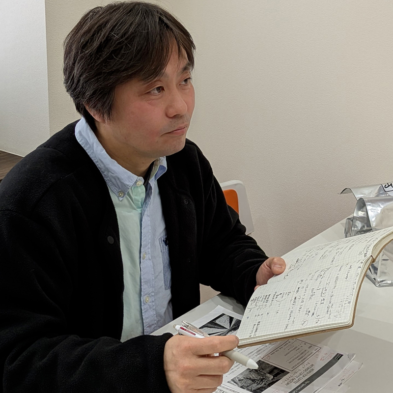 1/30 三郷でインタビュー時の写真